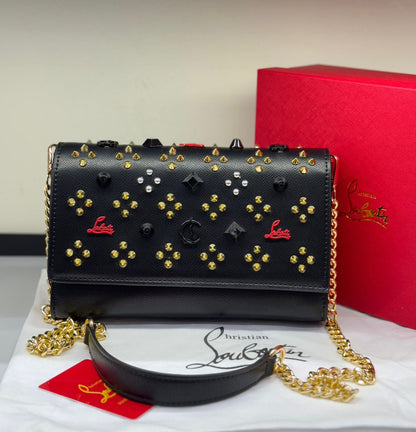 Christian Louboutin Paloma Clutch (Loubinthesky Spikes Edition)