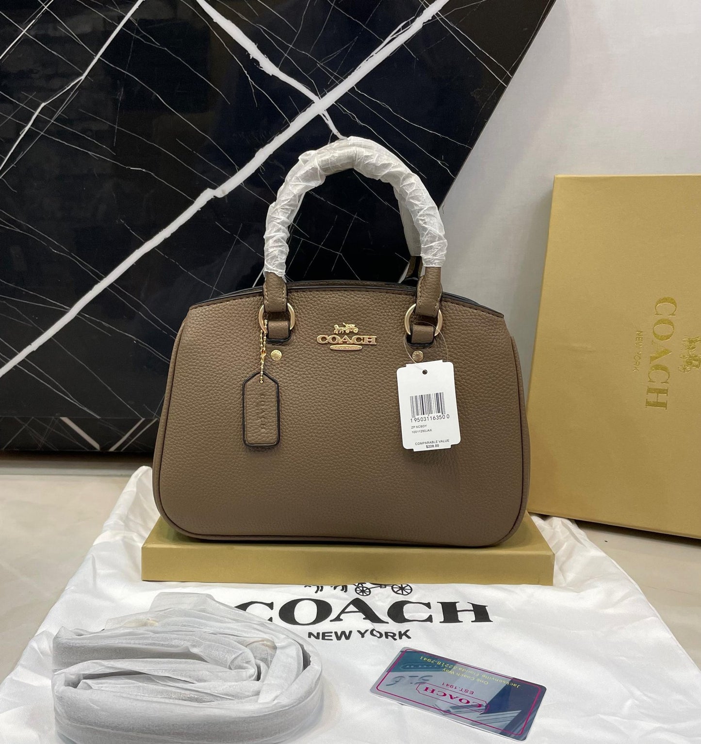 Coach Mini Bennett Satchel (Signature & Leather Variants)