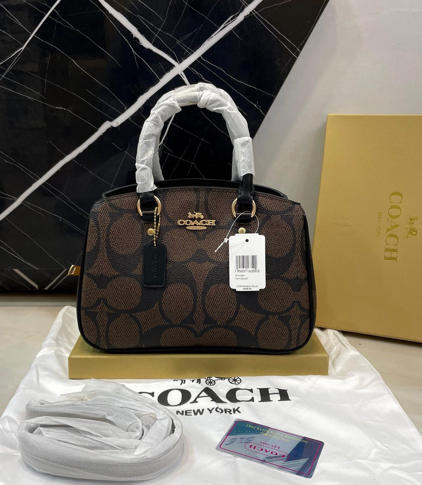 Coach Mini Bennett Satchel (Signature & Leather Variants)