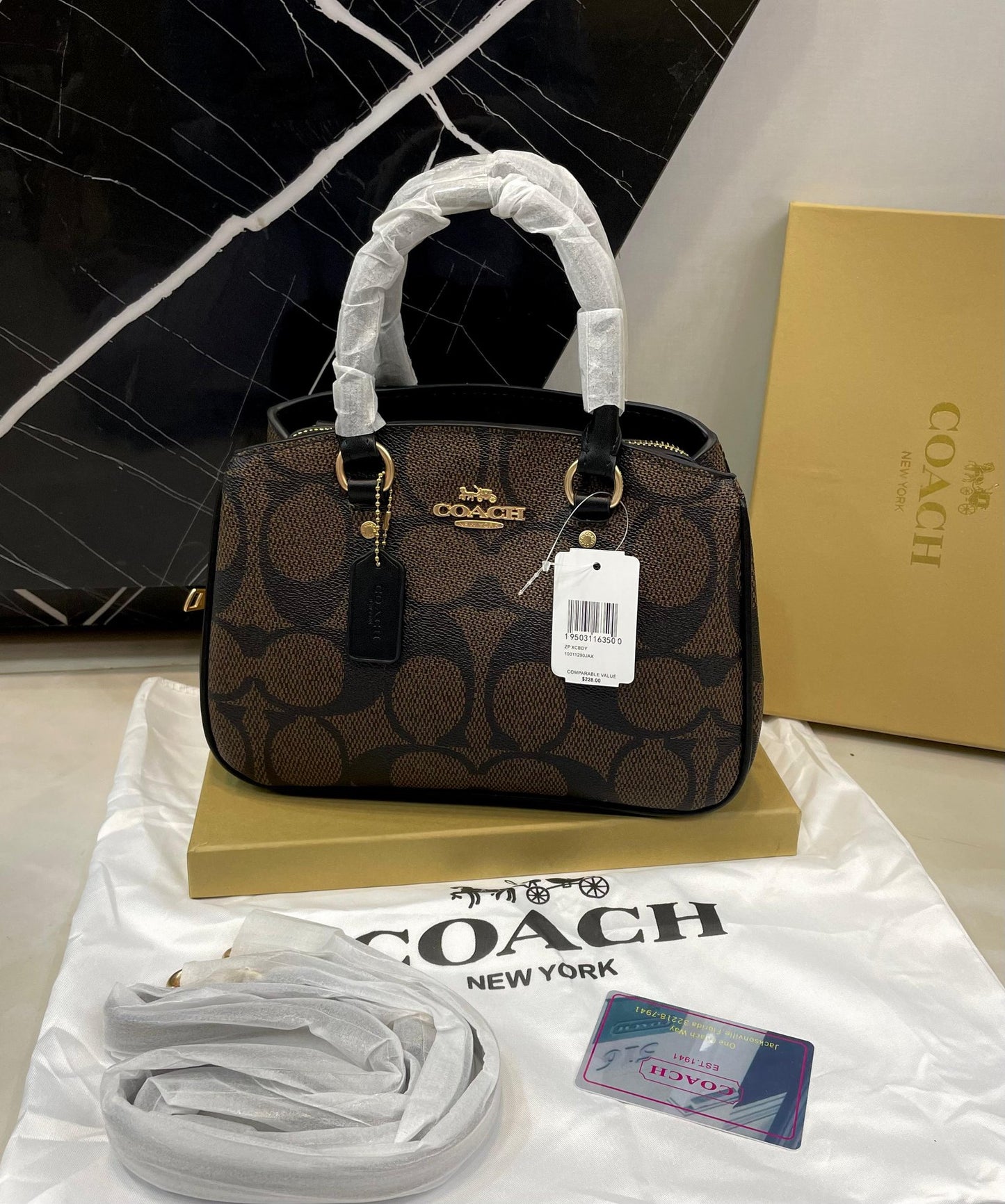 Coach Mini Bennett Satchel (Signature & Leather Variants)