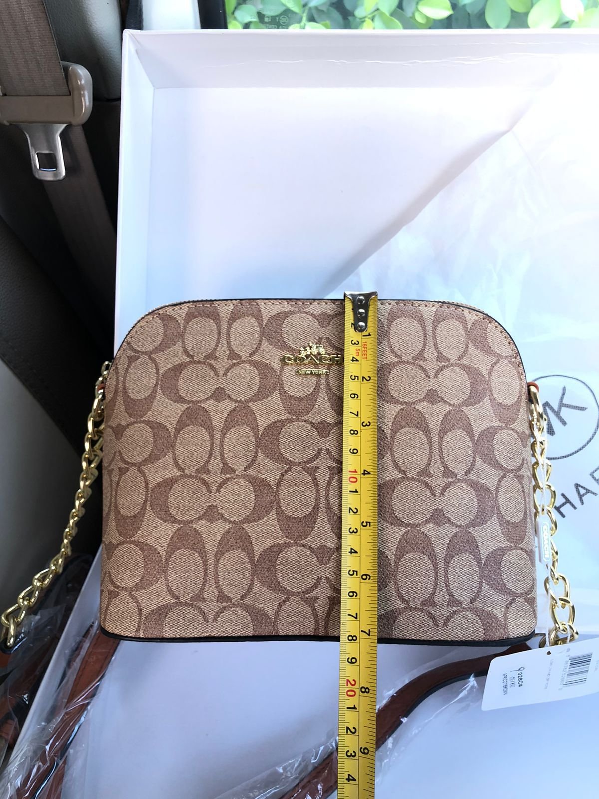 Coach Signature Dome Camera Crossbody Bag
