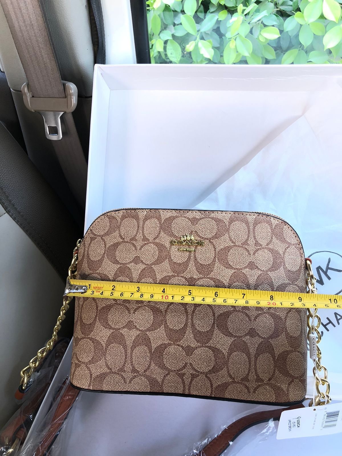 Coach Signature Dome Camera Crossbody Bag