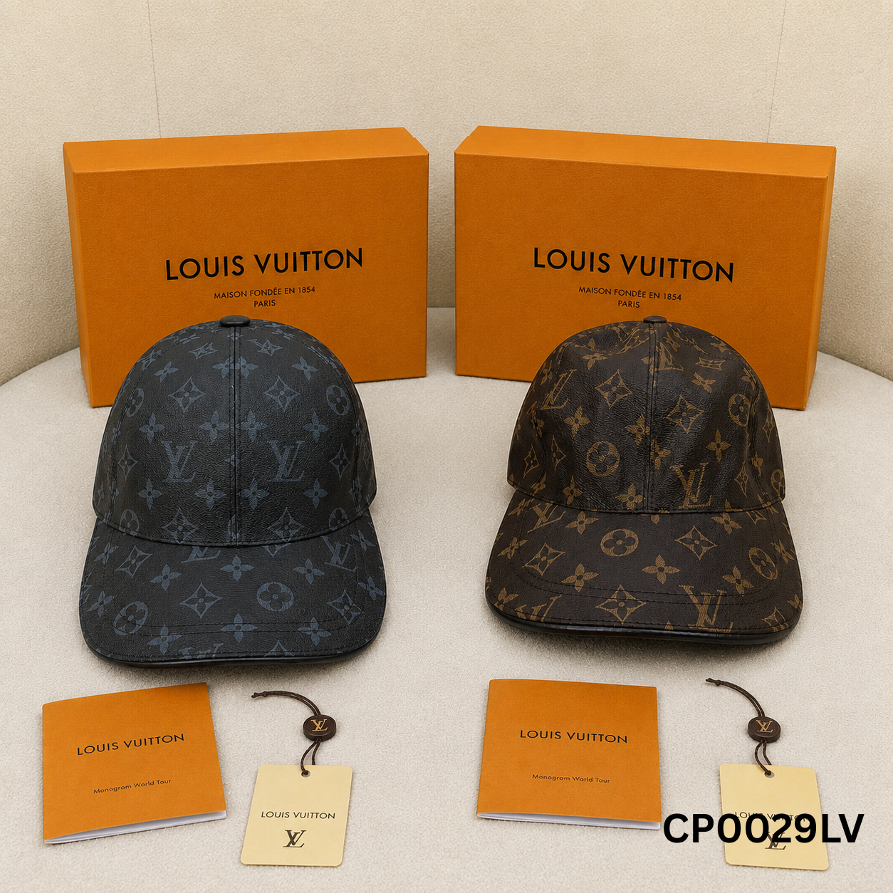 Louis Vuitton Monogram Eclipse Baseball Cap