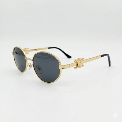 Celine Classic Round Metal Sunglasses