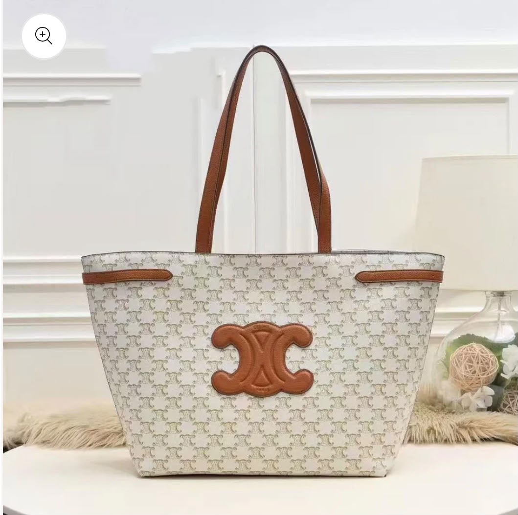 Celine Triomphe Cabas Tote Bag