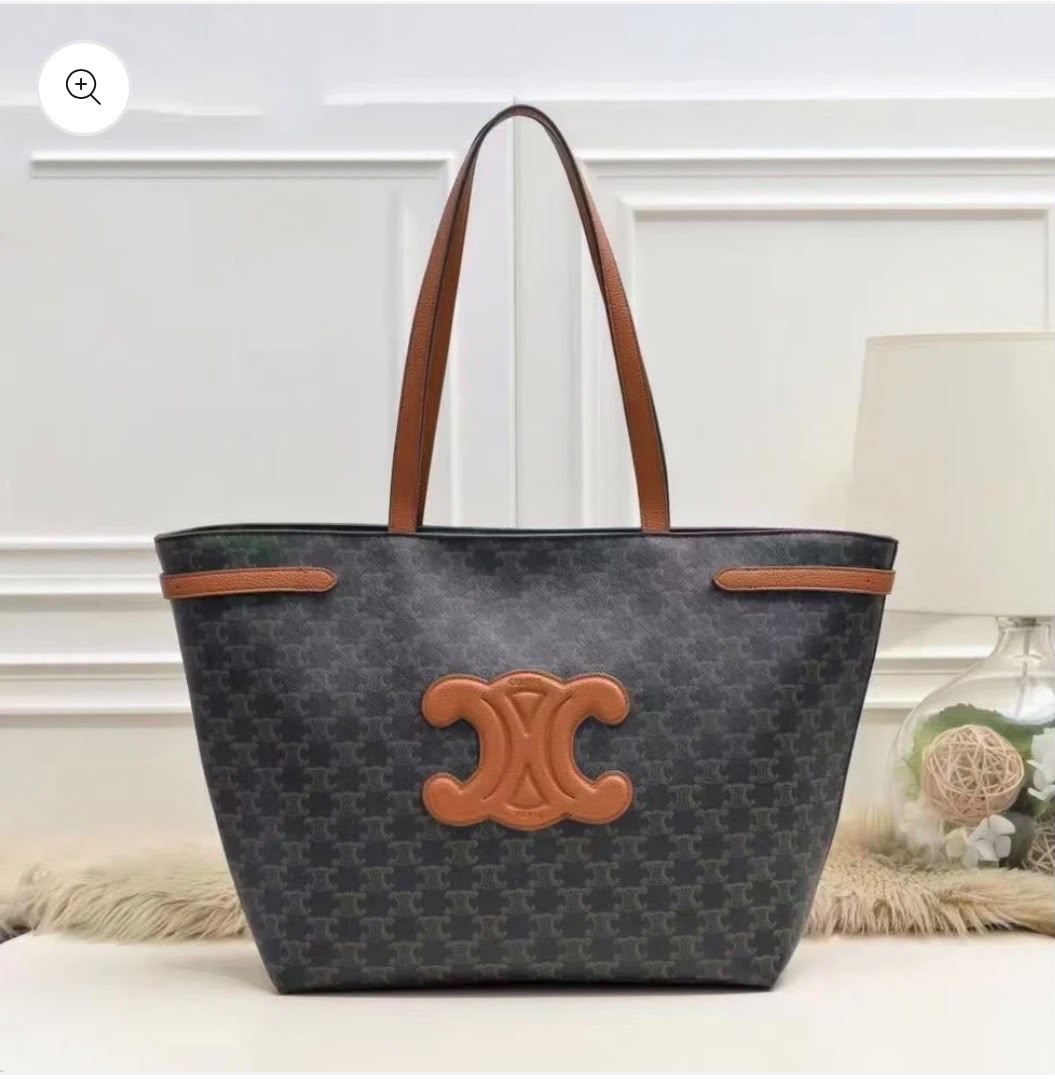Celine Triomphe Cabas Tote Bag