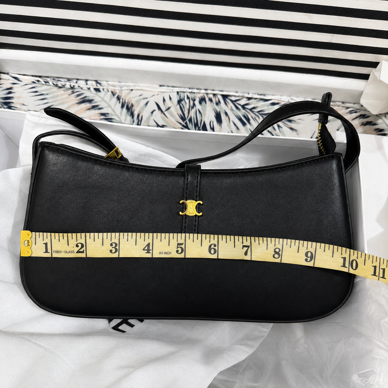 Celine Triomphe Canvas Shoulder Bag