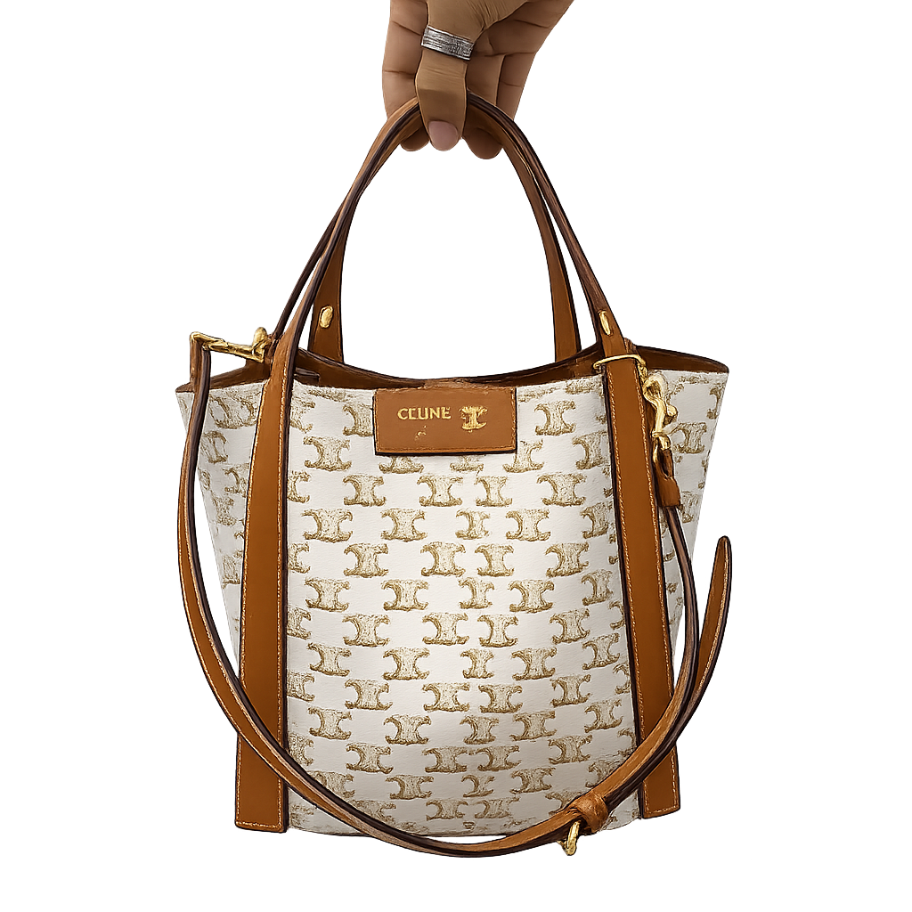 Celine Triomphe Mini Tote Bag