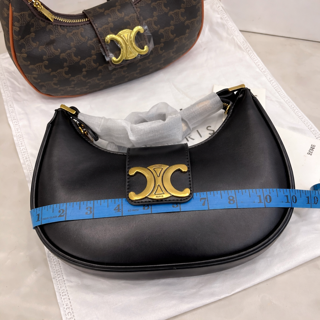 Celine Triomphe Monogram Shoulder Bag Style