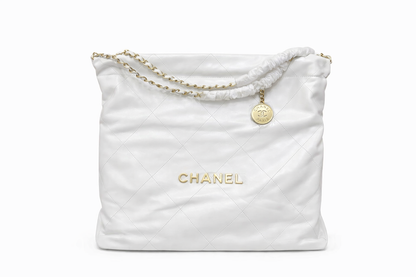 Chanel 25 Style Quilted Chain Shoulder Tote Bag