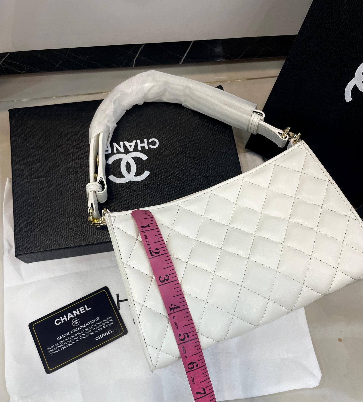 Chanel AS6045 Quilted Shoulder Bag