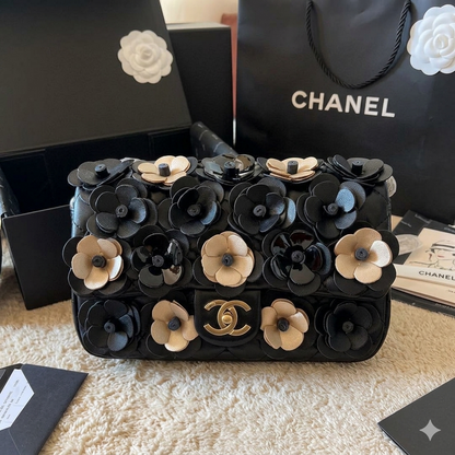 Chanel Camellia Flower Embellished Bag Style
