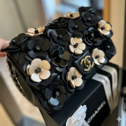 Chanel Camellia Flower Embellished Bag Style