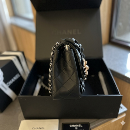 Chanel Camellia Flower Embellished Bag Style