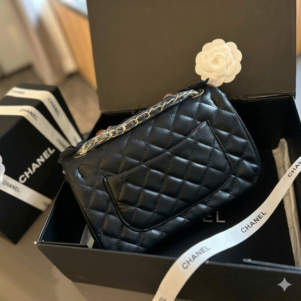 Chanel Camellia Flower Embellished Bag Style