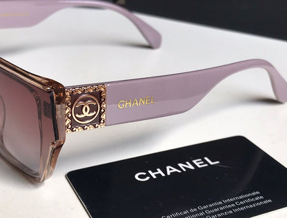 Chanel Geometric Frame Sunglasses