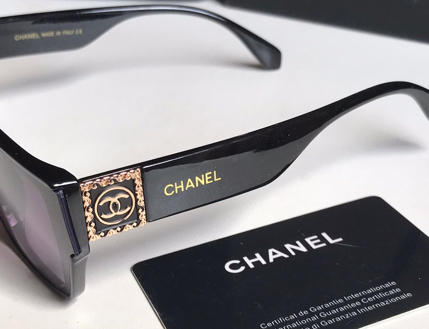 Chanel Geometric Frame Sunglasses
