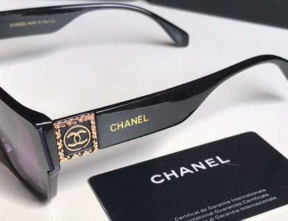 Chanel Geometric Frame Sunglasses