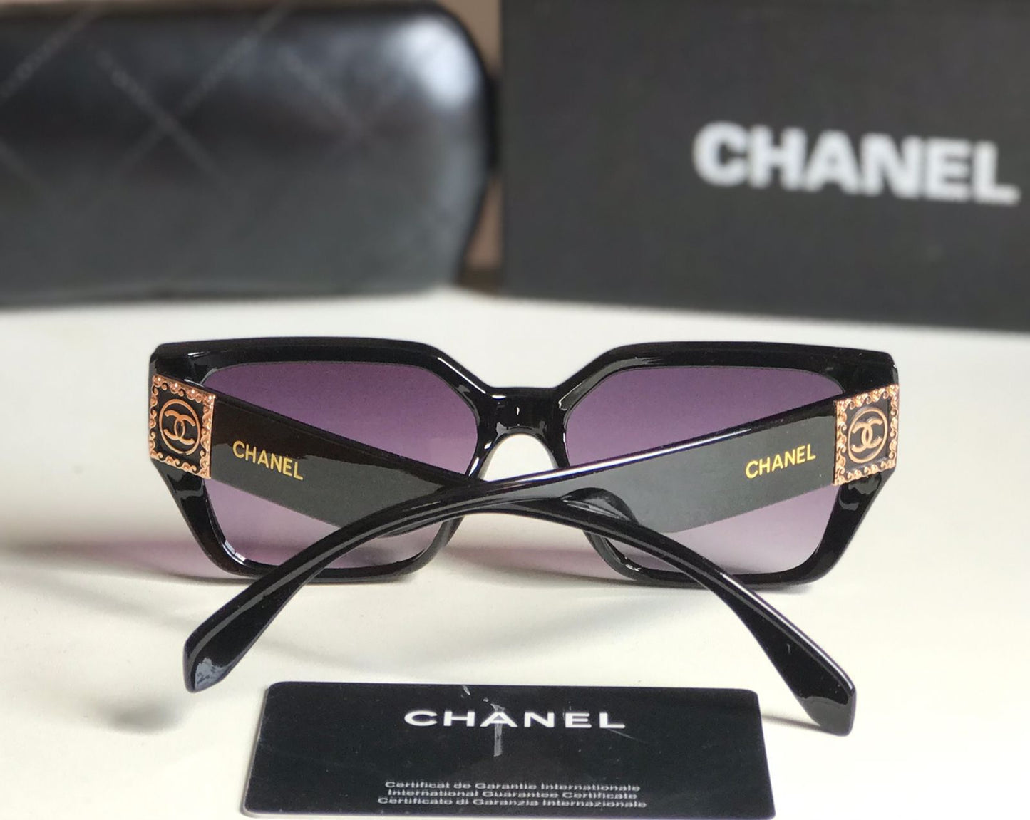Chanel Geometric Frame Sunglasses