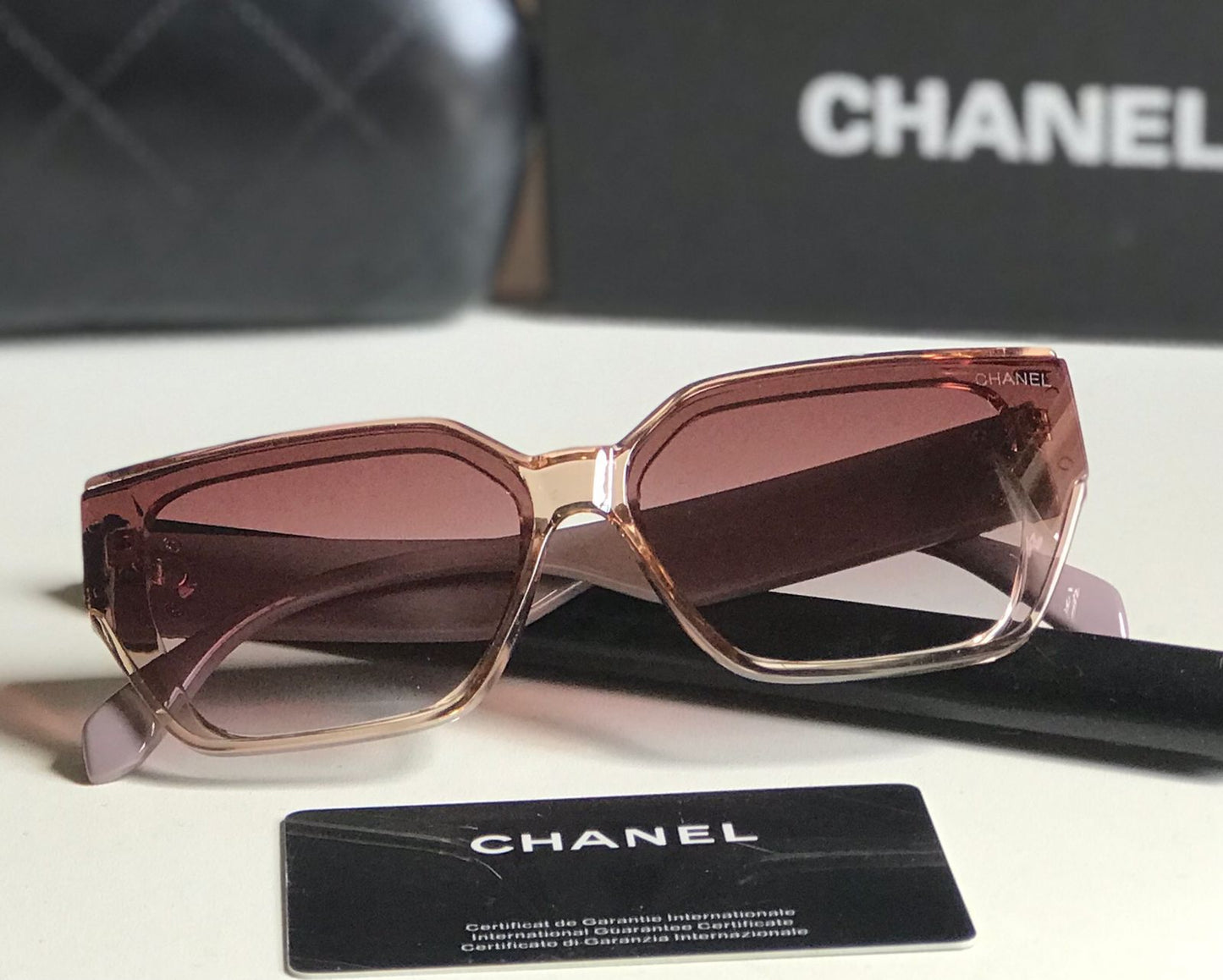 Chanel Geometric Frame Sunglasses