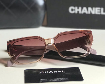 Chanel Geometric Frame Sunglasses