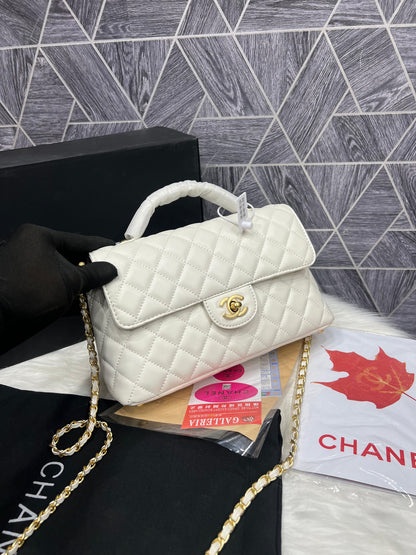 Chanel Kelly Top Handle Flap Bag - Official Model