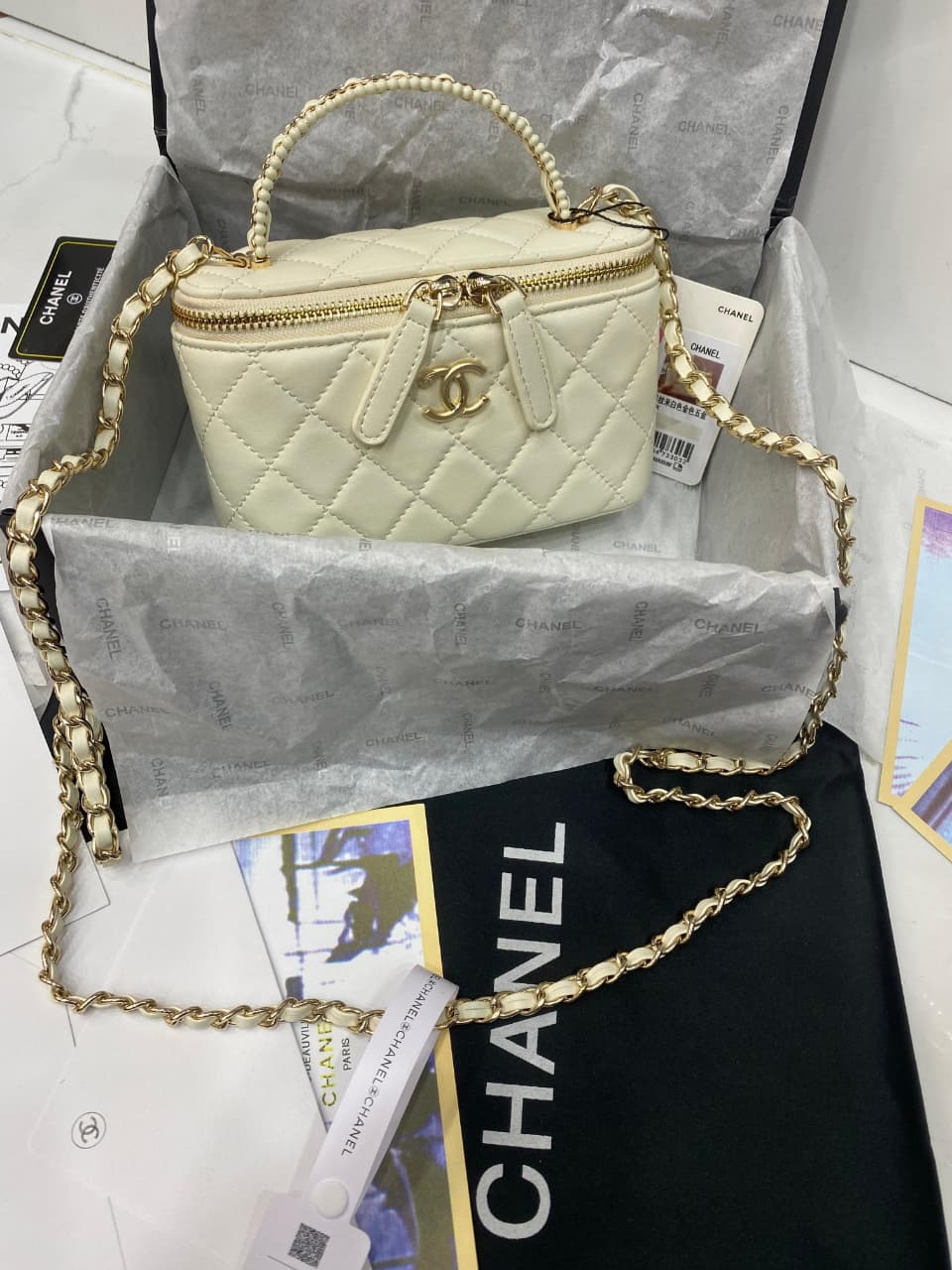 Chanel Long Vanity with Chain