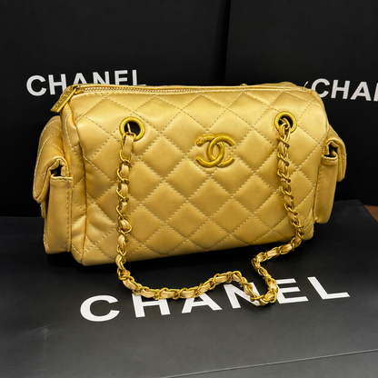 Chanel Quilted Chain Shoulder Bag