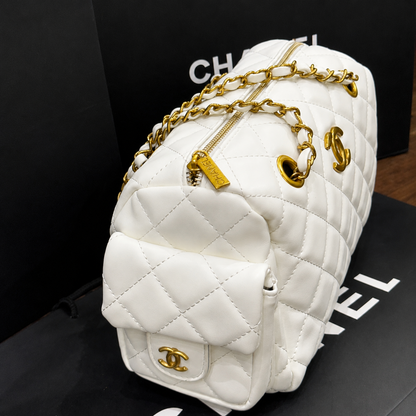 Chanel Quilted Chain Shoulder Bag