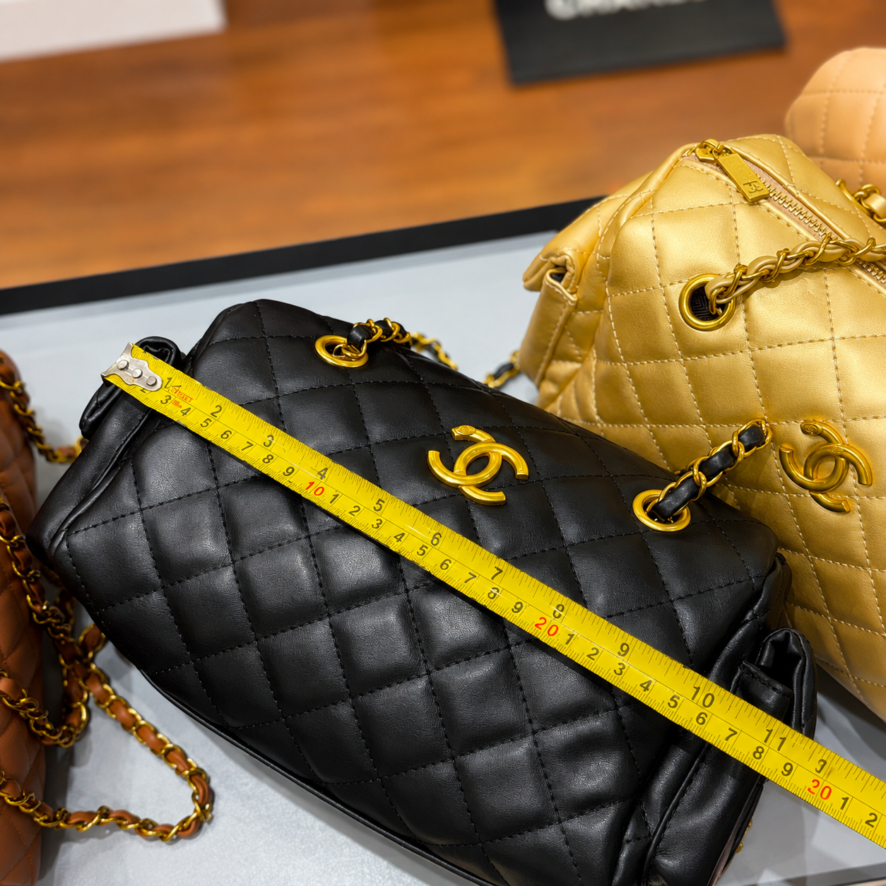 Chanel Quilted Chain Shoulder Bag