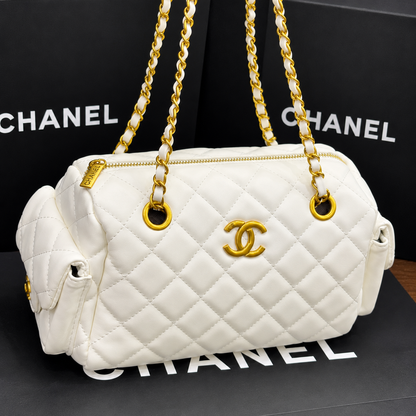 Chanel Quilted Chain Shoulder Bag