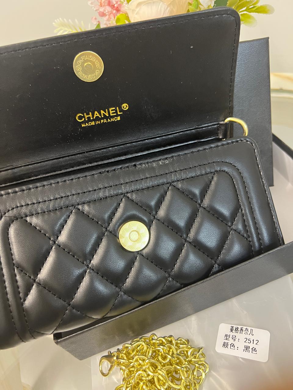 Chanel Quilted Flap Wallet Style
