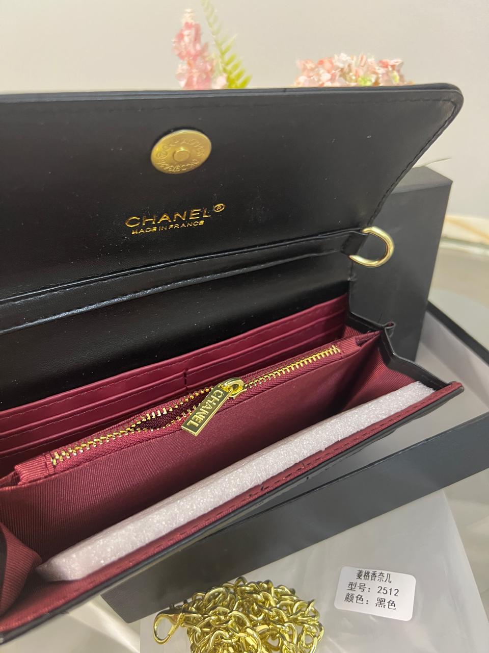 Chanel Quilted Flap Wallet Style