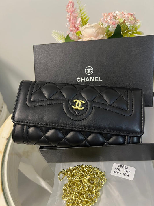 Chanel Quilted Flap Wallet Style
