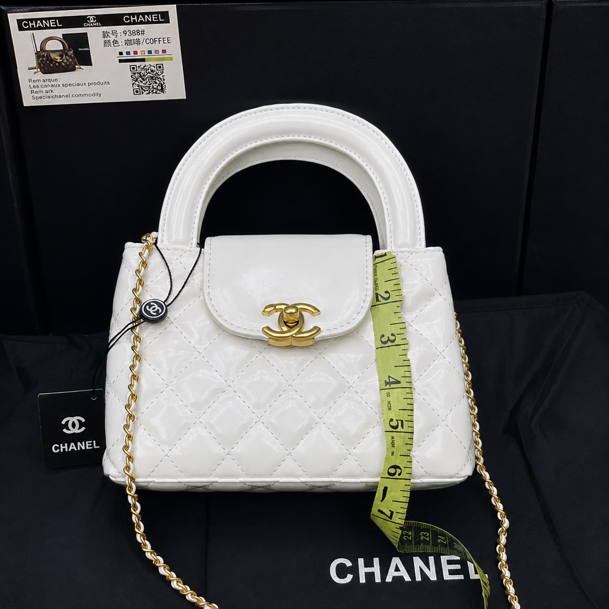 Chanel Quilted Mini Top Handle Bag