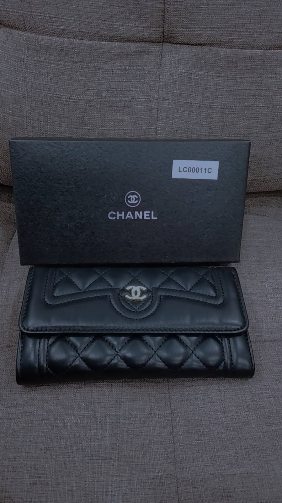 Chanel Quilted Flap Wallet Style