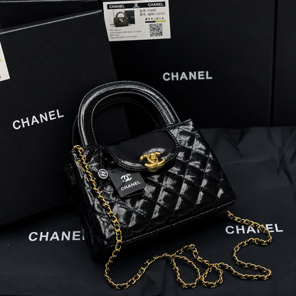 Chanel Quilted Mini Top Handle Bag