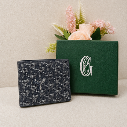 Goyard Signature Chevron Bifold Wallet