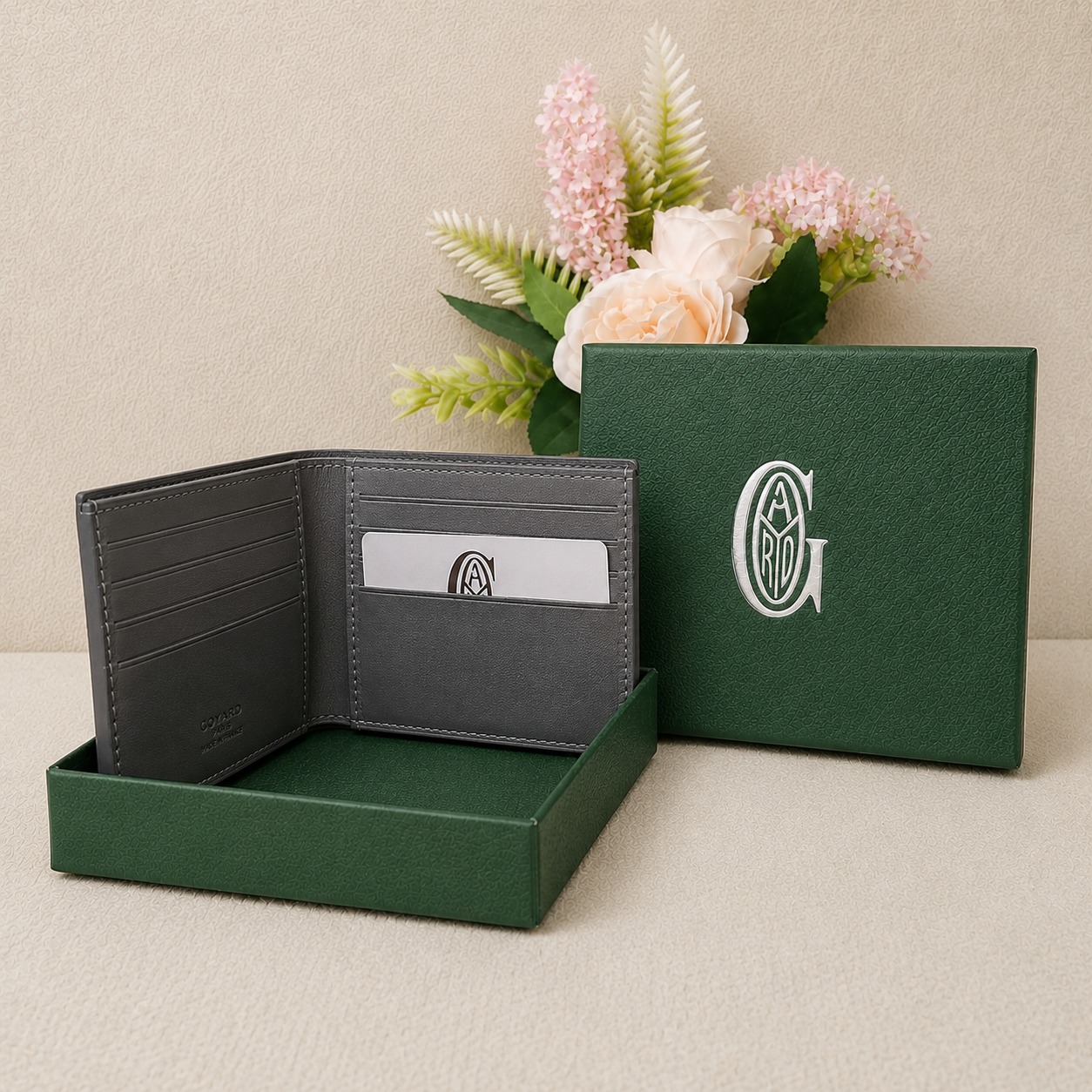 Goyard Signature Chevron Bifold Wallet