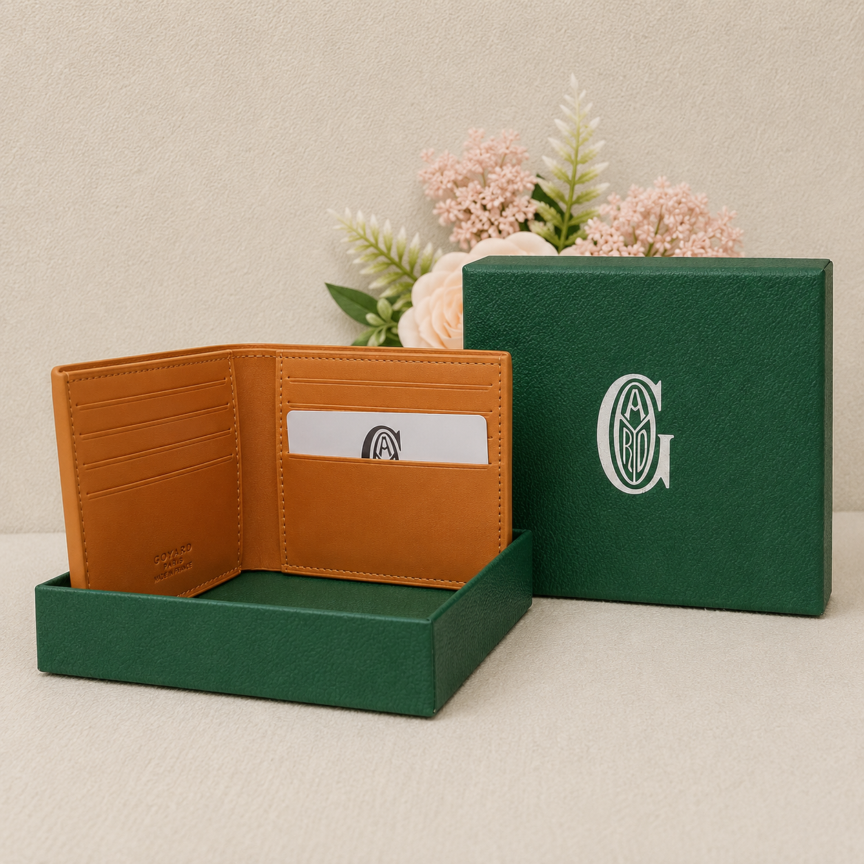 Goyard Signature Chevron Bifold Wallet