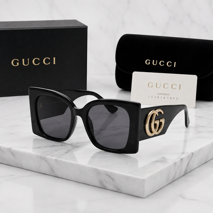 Gucci Oversized Square Logo Sunglasses