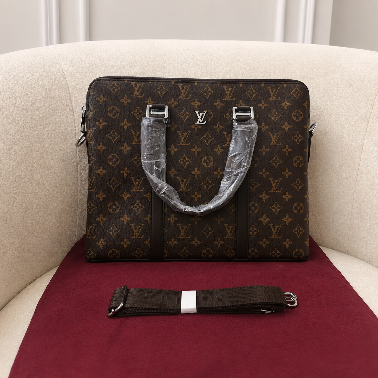 Louis Vuitton Monogram Executive Laptop Briefcase