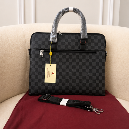 Louis Vuitton Damier Graphite Business Laptop Briefcase