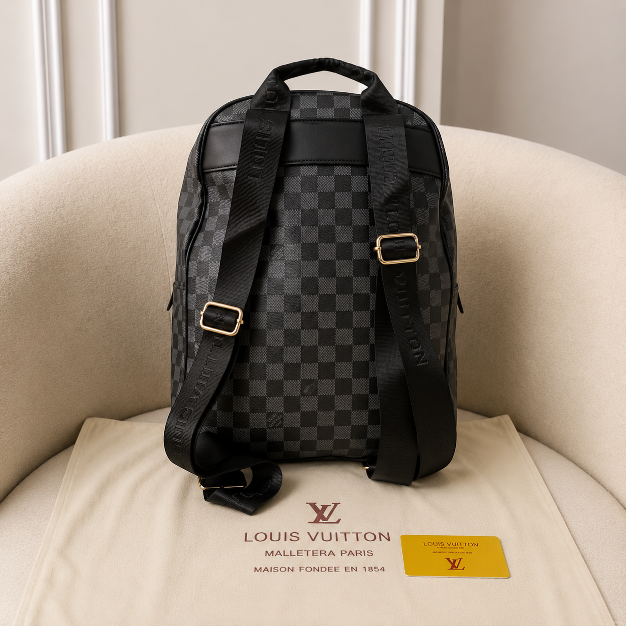Louis Vuitton Damier Graphite Campus Backpack
