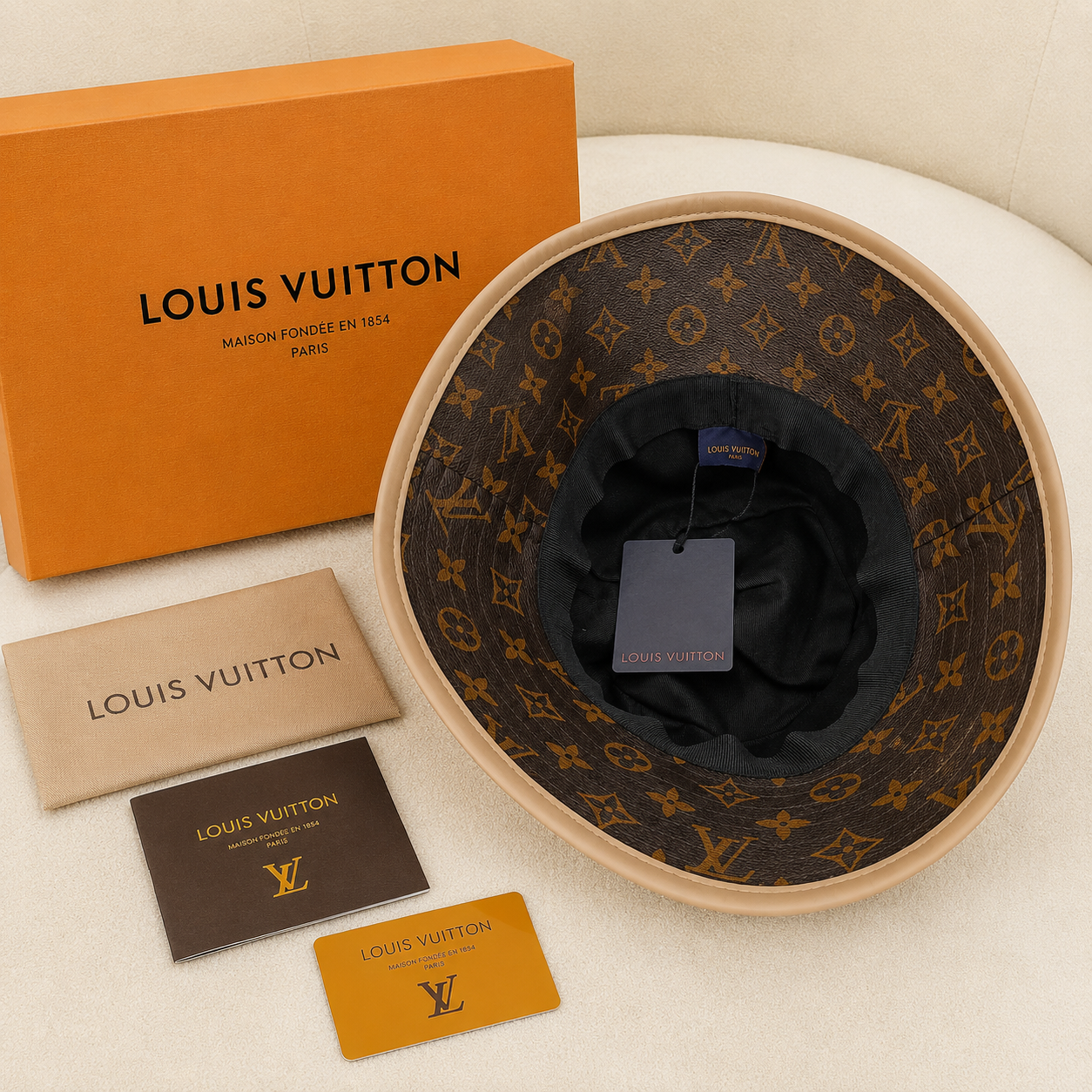 Louis Vuitton Monogram Reversible Bucket Hat