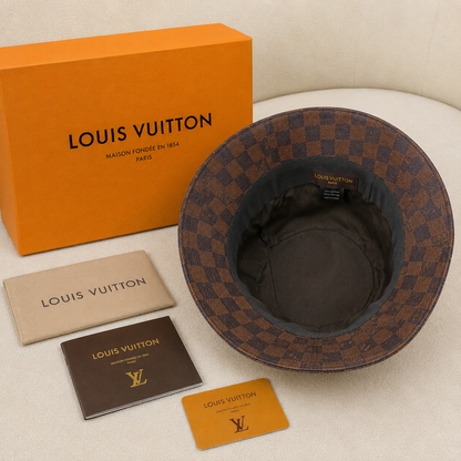 Louis Vuitton Damier Reversible Bucket Hat