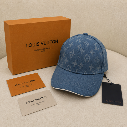Louis Vuitton Monogram Denim Baseball Cap
