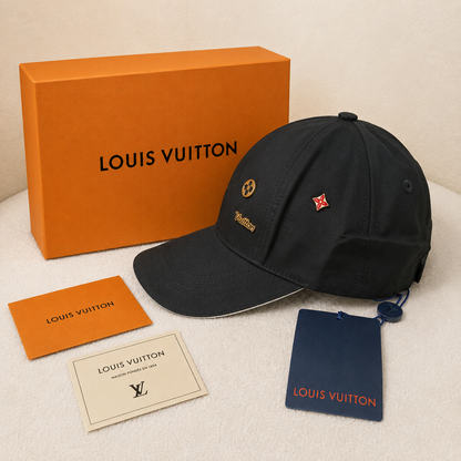 Louis Vuitton Embellished Luxury Baseball Cap