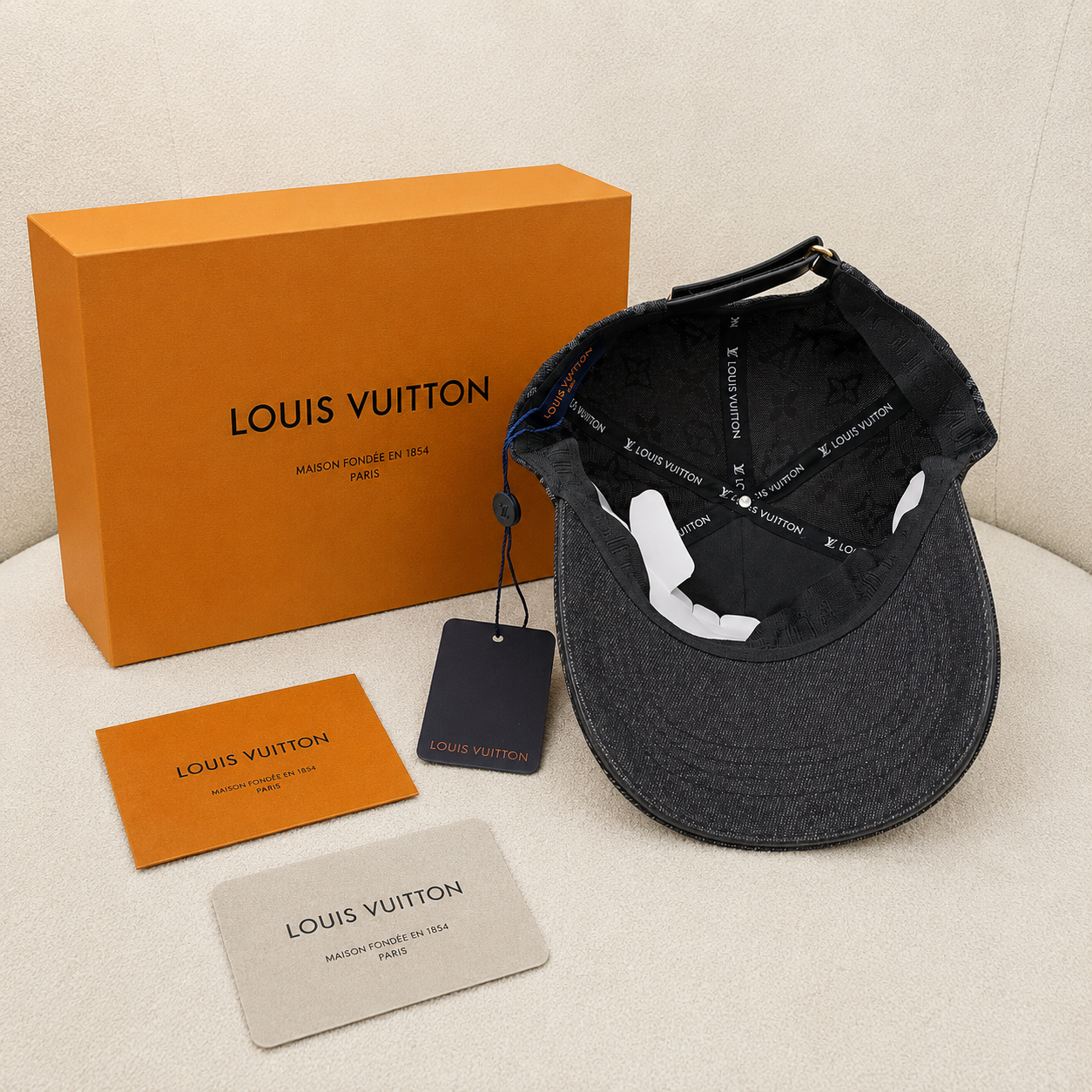 Louis Vuitton Monogram Denim Baseball Cap