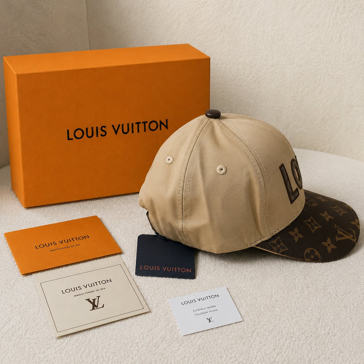 Louis Vuitton Monogram Brim Baseball Cap